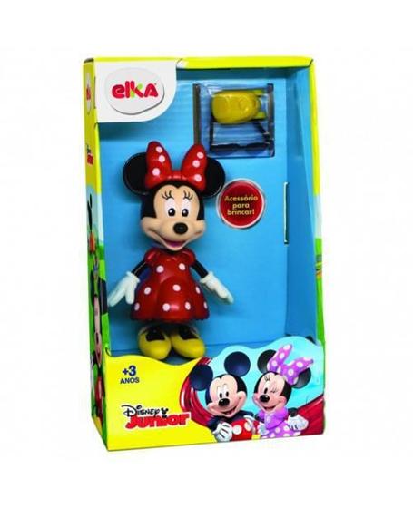 Imagem de Boneca Minnie - 12Cm - 2 Acessórios - Elka