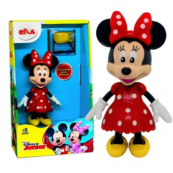 Imagem de Boneca Minnie 12cm Com Acessórios 1176 - Elka