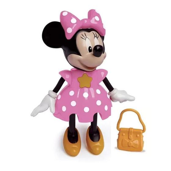 Imagem de Boneca Minnie - Conta Histórias - Disney - Rosa - Elka