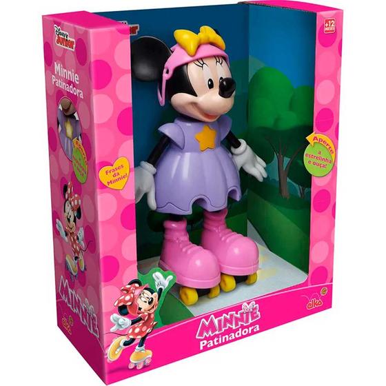 Imagem de Boneca Minnie Patinadora - Elka 950