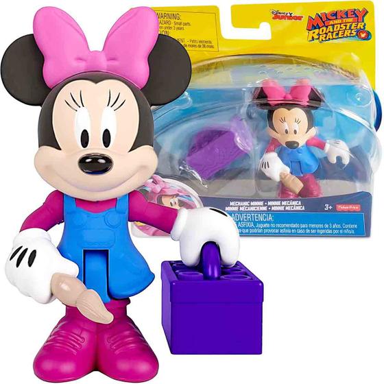 Imagem de Boneca Minnie Profissão Mecânica com Acessório Disney - Fisher Price