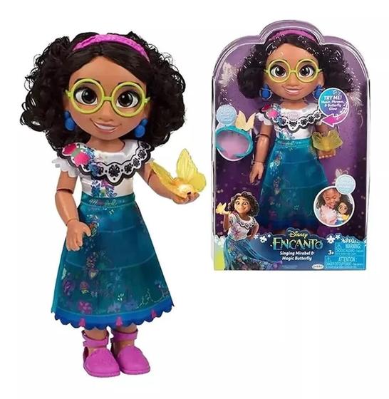 Boneca Mirabel Madrigal Com Som Encanto Disney 33cm - Sunny Brinquedos Menor preço em Boneca Mirabel Madrigal Com Som Encanto Disney 33cm - Sunny Brinquedos