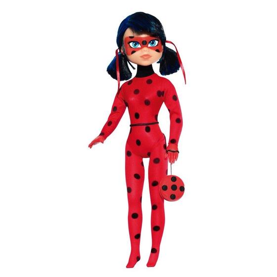 Imagem de Boneca Miraculous Ladybug Baby Brink Com Ioiô 55 Cm