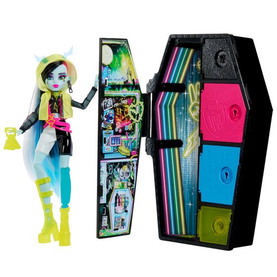 Imagem de Boneca Monster High c/ Caixa e 15 Acessórios - Skulltimate Secrets - Mattel