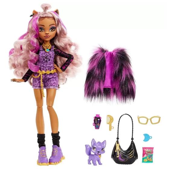 Imagem de Boneca Monster High - Clawdeen Wolf Moda  - Mattel - 194735069866