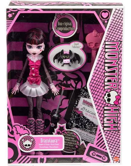 Boneca Monster High Draculaura Boo Original 2022 Mattel Bonecas Magazine Luiza 