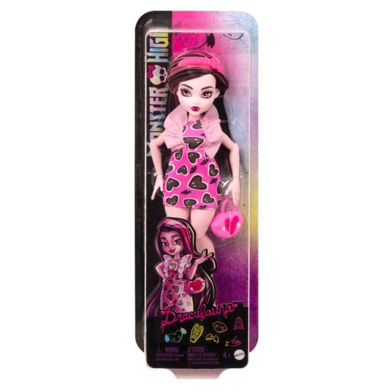 Imagem de Boneca Monster High Draculaura Com Acessórios - Mattel HKY74