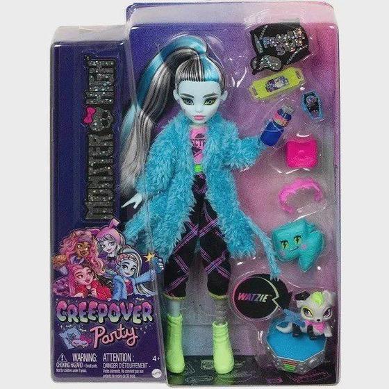 Imagem de Boneca Monster High Festa Creepover Frankie HKY68 Mattel
