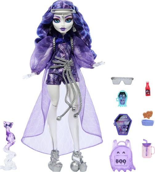 Boneca Monster High Spectra Vondergeist com Pet Menor preço em Boneca Monster High Spectra Vondergeist com Pet