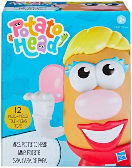 Imagem de Boneca Mrs Potato Head Sra Cara De Papa 12 Peças Hasbro