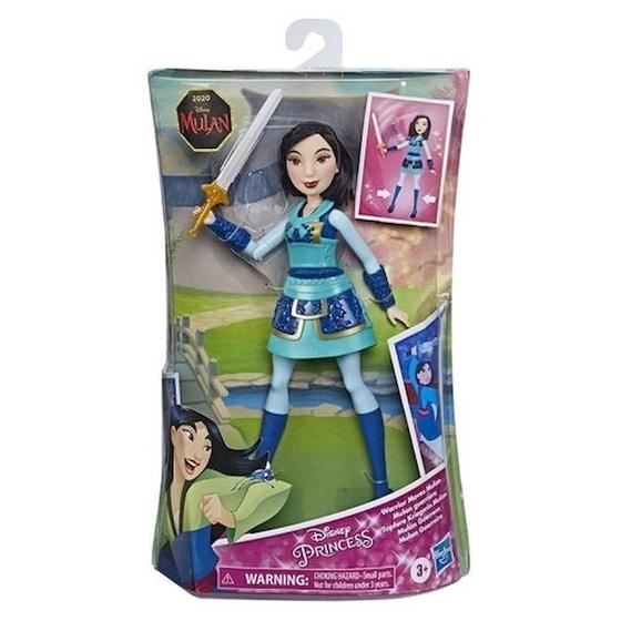 Imagem de Boneca mulan com roupa de guerreira 30cm hasbro