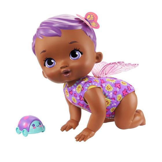 Boneca - My Garden Baby - Engatinha - Roxo - 33 cm - Mattel - Bonecas ...
