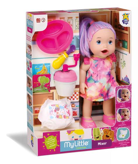 Imagem de Boneca My Little Collection Mixer Come E Faz Caquinha - Divertoys