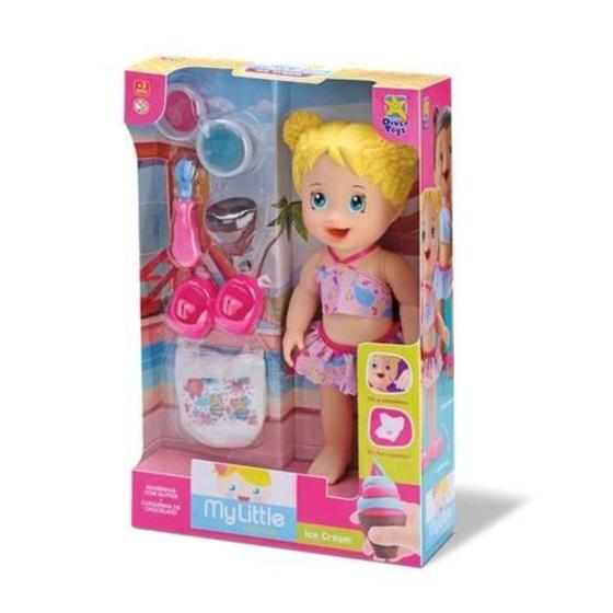 Boneca My Little Collection Verao Loura DIVER TOYS Bonecas