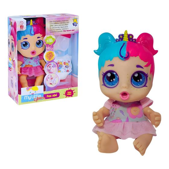 Imagem de Boneca My Little Glitter Faz Xixi - Diver Toys