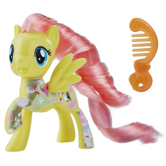 Imagem de Boneca My Little Pony Flutter Shy - 8cm - Com Pente