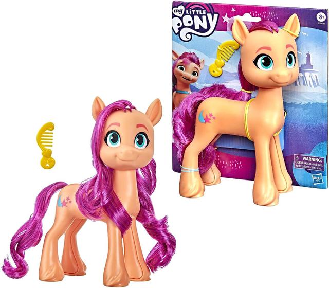 Imagem de Boneca My Little Pony Princesa Brinquedo Meninas Coleção Mega Movie Hasbro