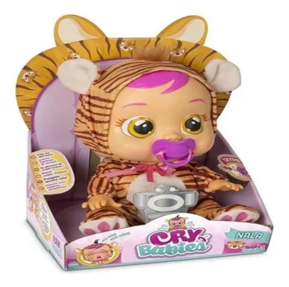 Imagem de Boneca Nala Cry Babies Chora De Verdade Multikids Br2119