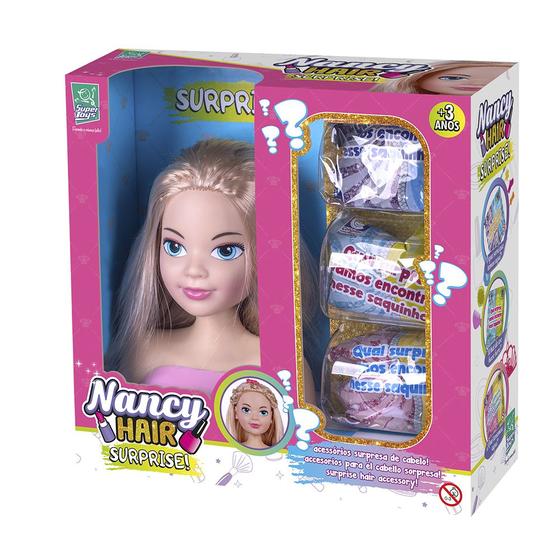 Imagem de Boneca Nancy Hair Surprise Com Surpresas