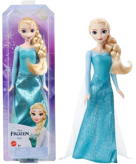 Imagem de Boneca Original Disney Frozen Elsa Mattel