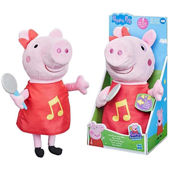 Imagem de Boneca Peppa Musical Peppa'S Adventures F2187 Hasbro - 28 Cm