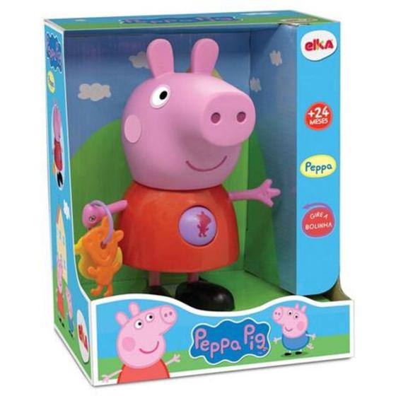 Imagem de Boneca Peppa Pig Atividades Gire A Bolinha - Elka