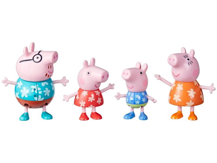 Imagem de Boneca Peppa Pig Férias da Família da Peppa - 4 Unidades Hasbro