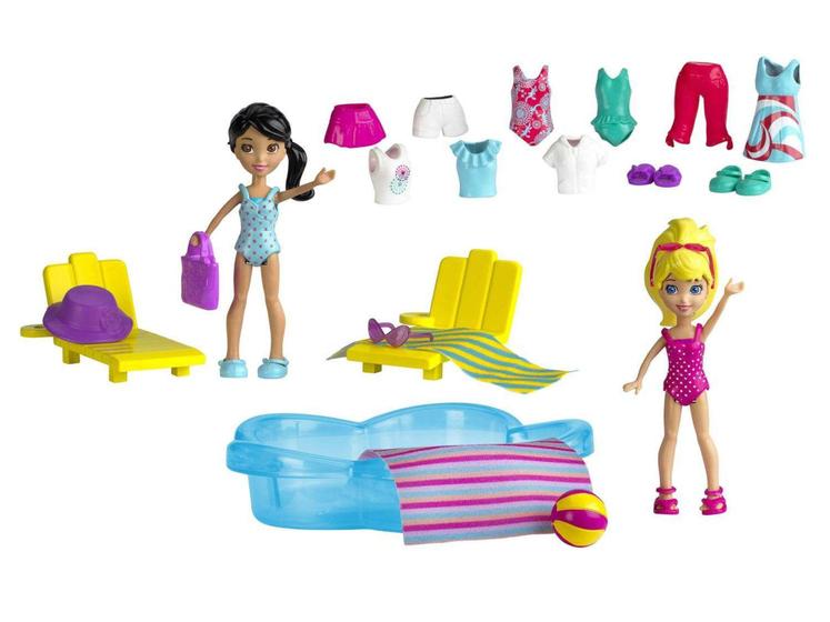 Imagem de Boneca Polly Pocket Estações da Polly  - com Acessórios Mattel