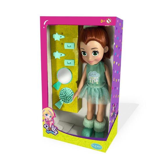 Imagem de Boneca Polly Pocket Lila Ginasta + Acessórios 1116 - Pupee