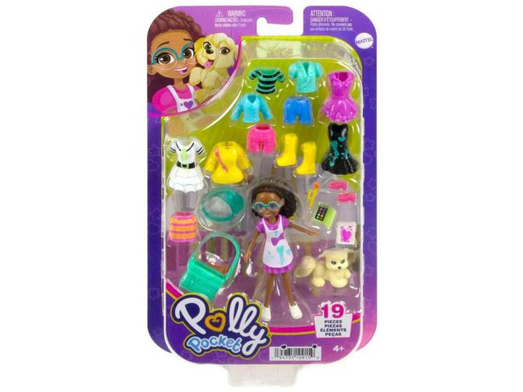 Imagem de Boneca Polly Pocket Pacote de Modas - com Acessórios Mattel