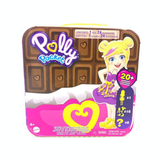 Imagem de Boneca Polly Pocket Pacote De Modas GVY52 Mattel