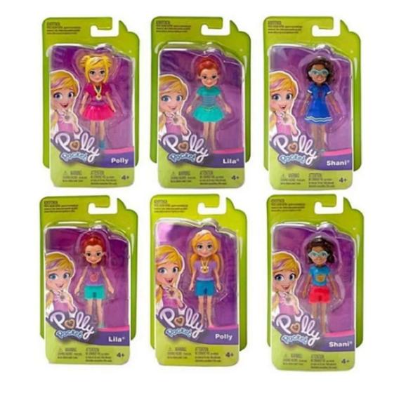 Imagem de Boneca Polly Pocket Simples Sortida - Mattel