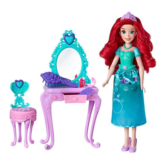 Boneca Princesa Disney - 30 Cm - Ariel - Com Acessórios para Cenário - Hasbro Menor preço em Boneca Princesa Disney - 30 Cm - Ariel - Com Acessórios para Cenário - Hasbro