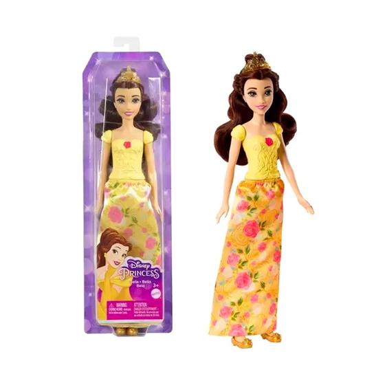 Imagem de Boneca Princesa Disney Bela HLX31 Mattel