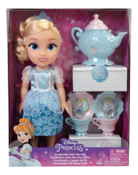 Imagem de Boneca Princesa Disney Cinderela Hora Dochá Br1923 Multikids