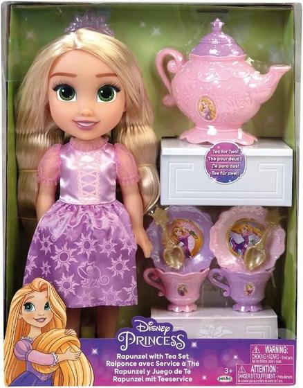 Imagem de Boneca Princesa Disney Rapunzel Hora do Chá - Multikids