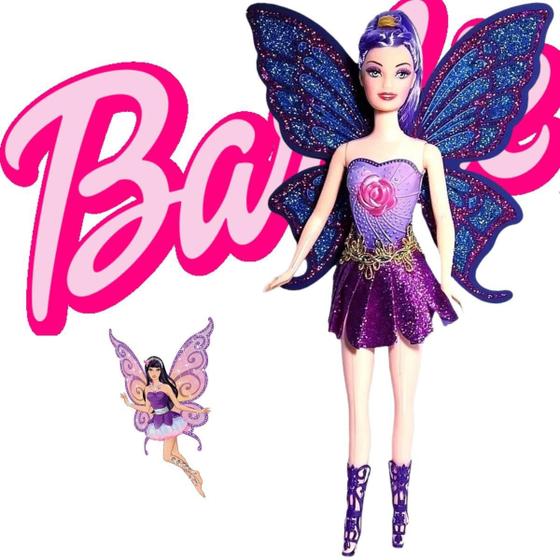 Imagem de Boneca Princesa Fada Infantil Super Interativa Brinquedo