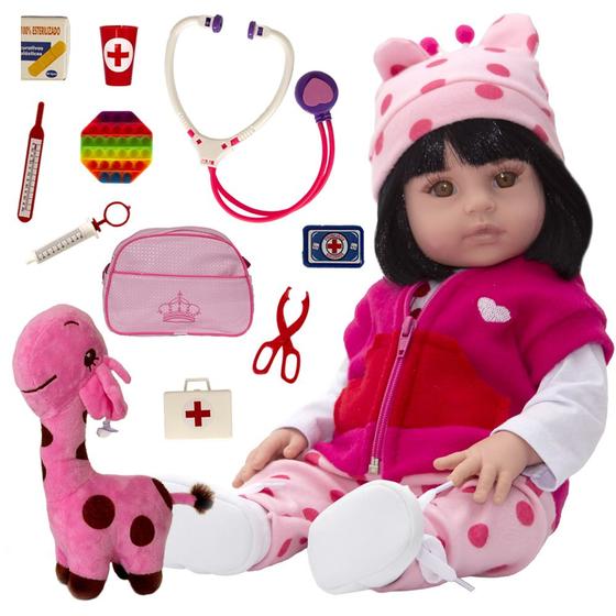 Imagem de Boneca Princesa Menina Premium Reborn que Pode Tomar Banho