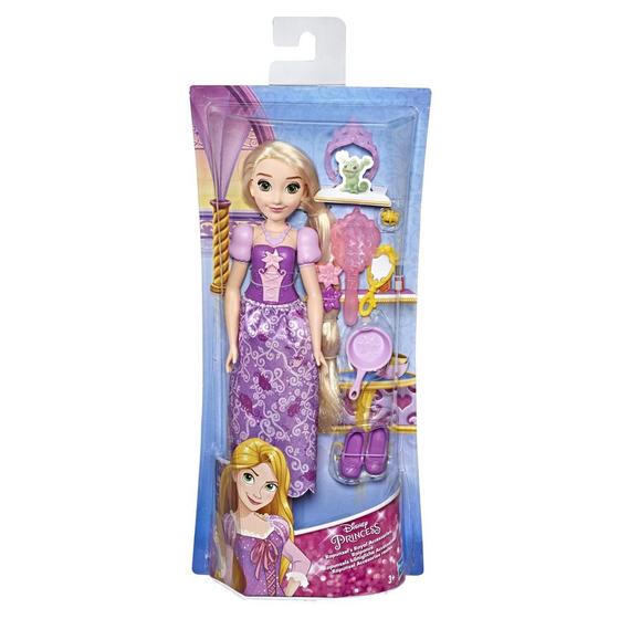 Imagem de Boneca Princesa  Rapunzel com acessórios Roxa - Hasbro E3048