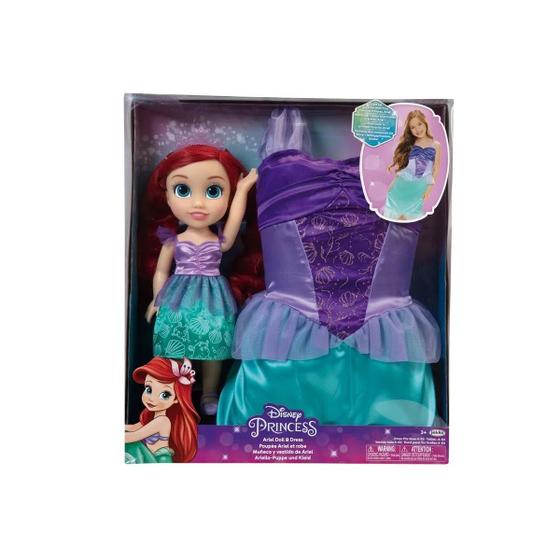 Imagem de Boneca Princesas Disney com Fantasia Infantil Multikids