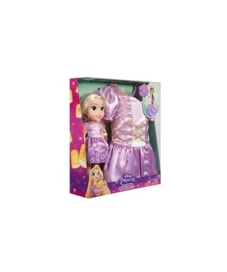 Imagem de Boneca Princesas Disney Multikids Rapunzel com Fantasia Infantil