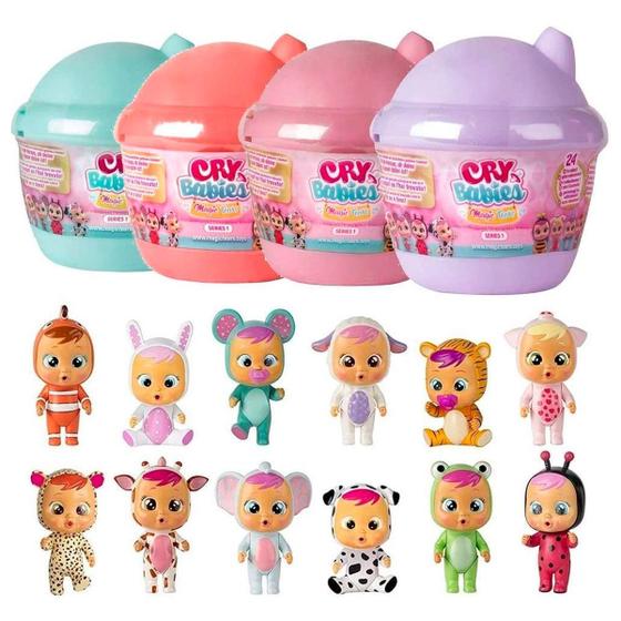 Boneca que Chora Mini Cry Babies Surprise BR1279 - Multikids - Bonecas ...