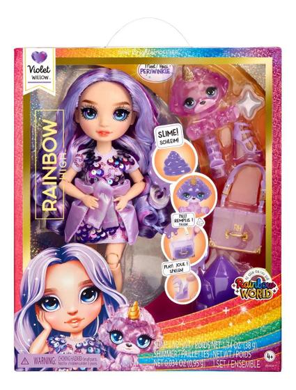 Imagem de Boneca Rainbow High Classic Fashion Doll Violet Willow - MGA