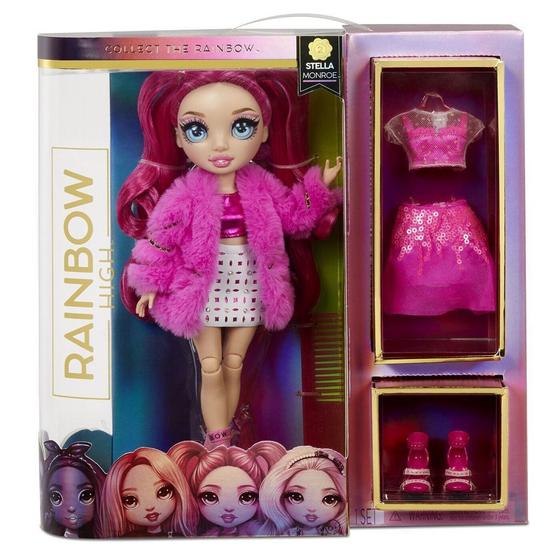 Imagem de Boneca Rainbow High Fashion Stella Monroe - Yes Toys MGA