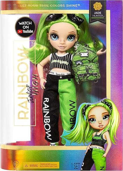 Imagem de Boneca - Rainbow High - Junior Jade Hunter M SHOP COMERCIAL LTD