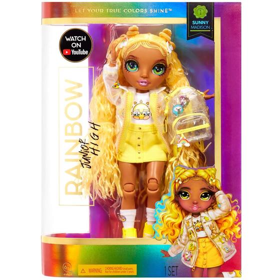 Boneca Rainbow High Junior Sunny Madison - MGA - Bonecas - Magazine Luiza