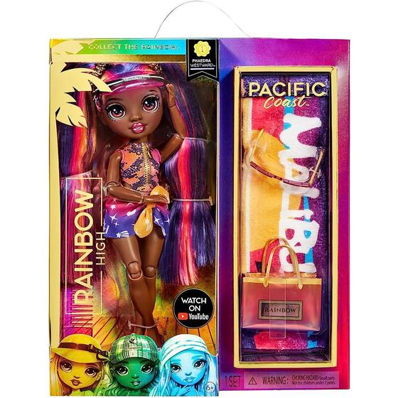 Imagem de Boneca Rainbow High Pacific Coast Phaedra Westward