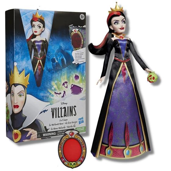 Boneca Rainha Má Figura Disney Villains e Acessórios Hasbro - Bonecas ...