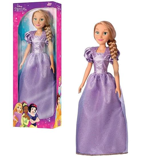 Imagem de Boneca Rapunzel Disney Brinquedo Infantil Criança Articulada Novabrink