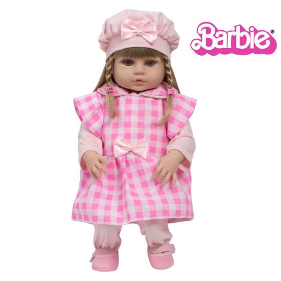 Imagem de Boneca Reborn Barbie Filme 100% Vinil Siliconado